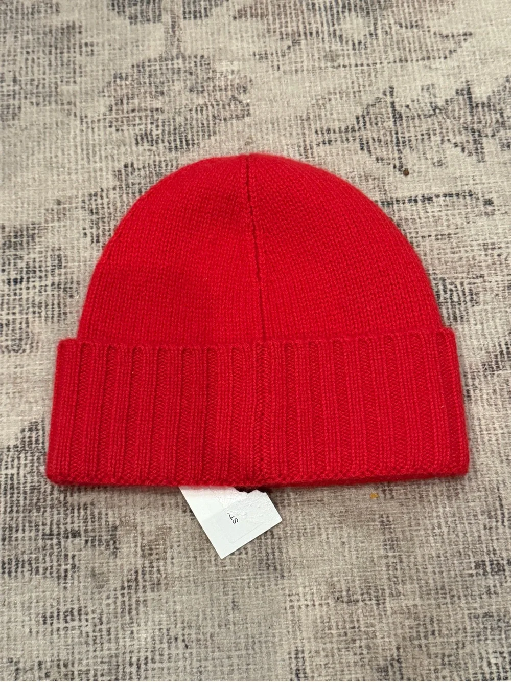 NWT AMATO NEWYORK Carolina Amato 100% Cashmere red beanie